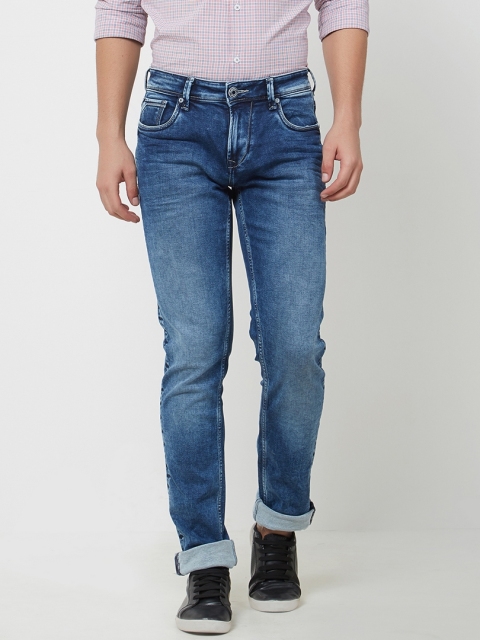 

Lawman pg3 Men Blue Slim Fit Mid-Rise Clean Look Jeans