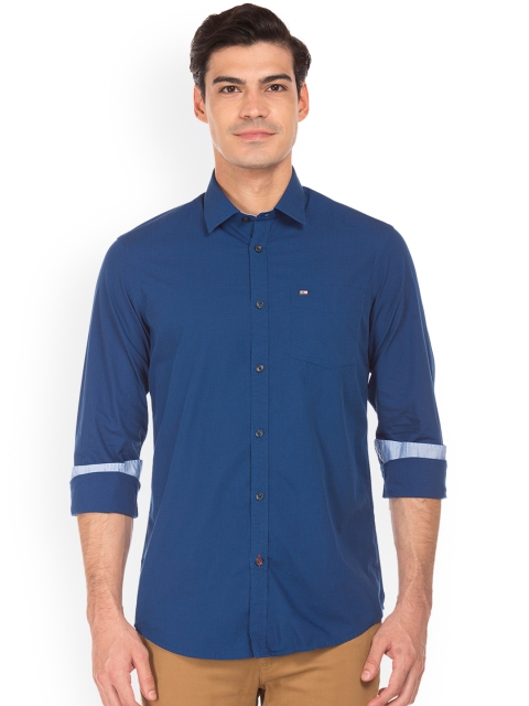 

Arrow Sport Men Blue Slim Fit Solid Casual Shirt