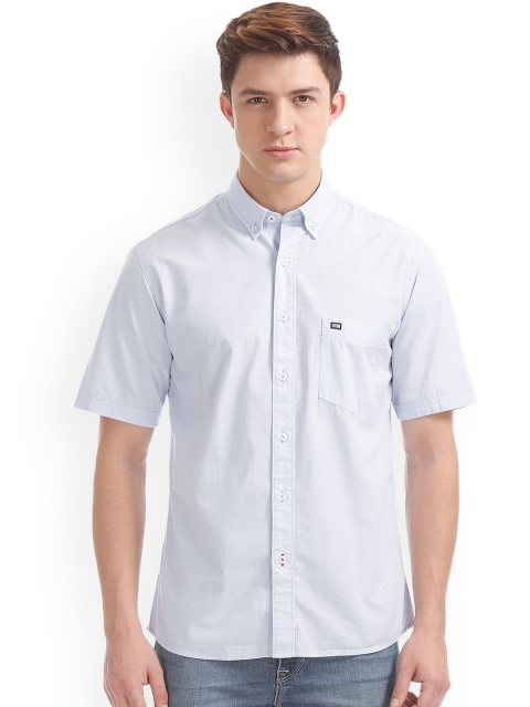 

Arrow Sport Men Blue Regular Fit Solid Casual Shirt