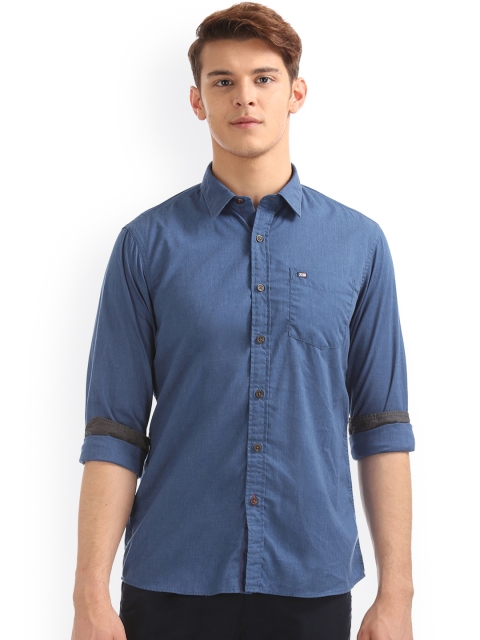 

Arrow Sport Men Blue Slim Fit Solid Casual Shirt