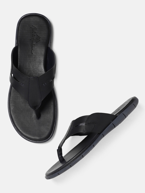 

Mast & Harbour Men Navy Blue Comfort Sandals