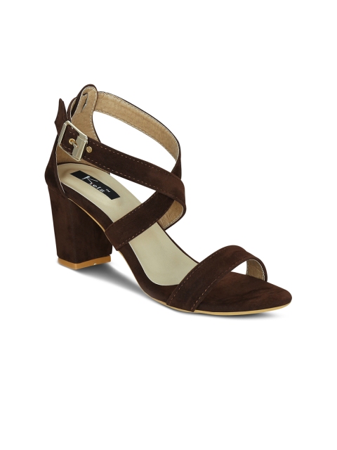 

Kielz Women Brown Solid Sandals