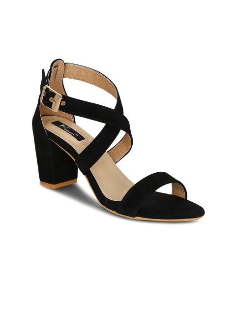 

Kielz Women Black Solid Sandals