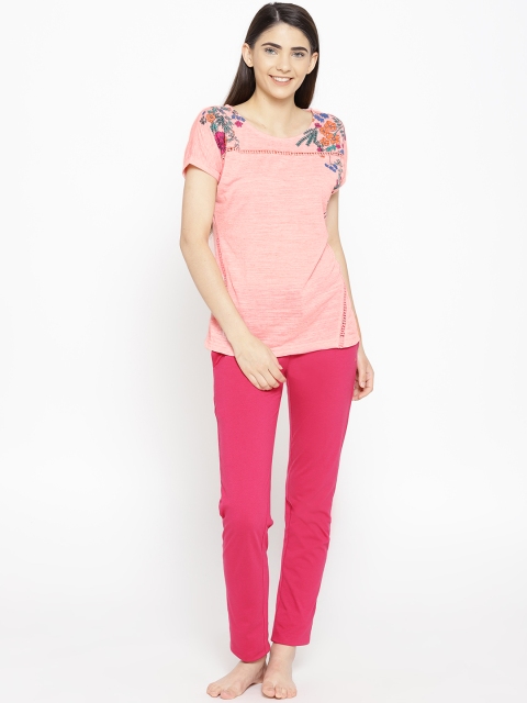 

Monte Carlo Women Pink Printed Night Suit 218041209-1-42