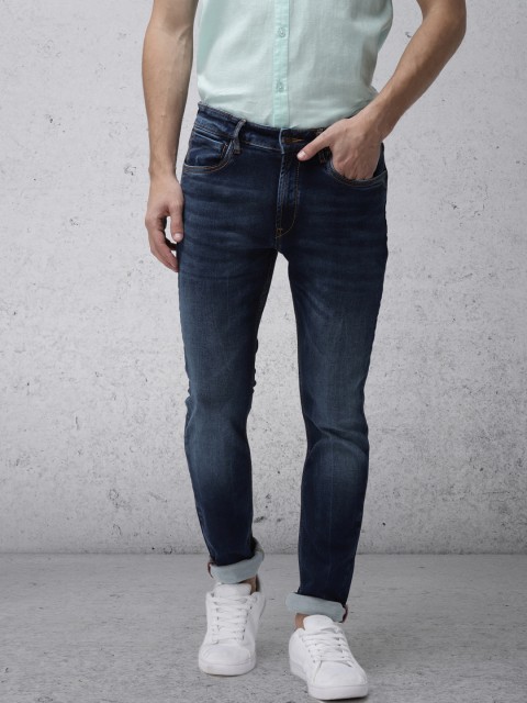 

Ecko Unltd Men Blue Slim Fit Mid-Rise Clean Look Stretchable Jeans