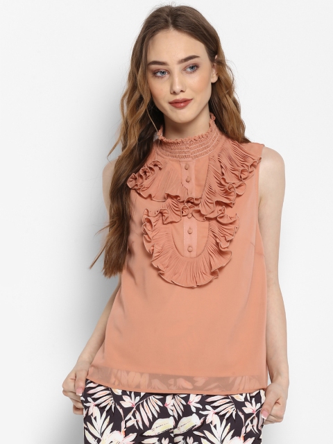 

Kazo Women Brown Solid Top
