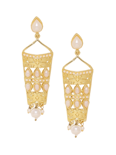

Voylla Gold-Plated Classic Drop Earrings