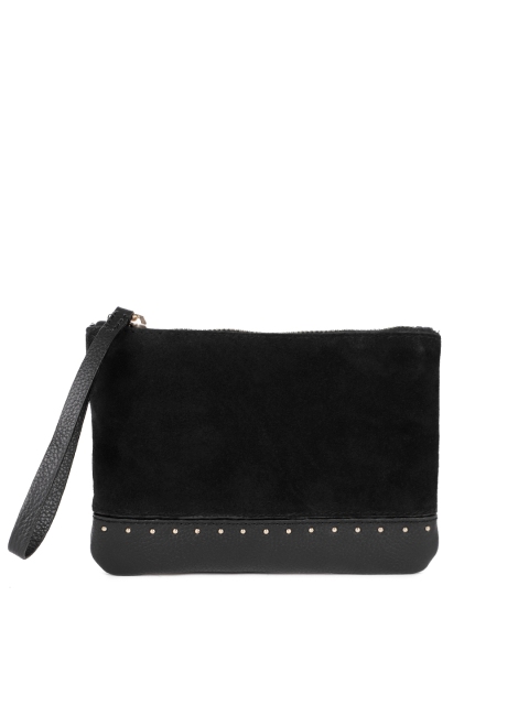 

Accessorize Women Black Solid Clutch