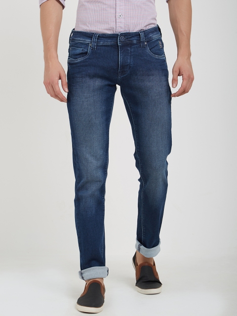 

Integriti Men Blue Slim Fit Mid-Rise Clean Look Jeans
