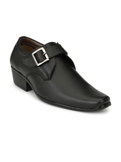 

Sir Corbett Men Black Slip-On Formal Shoes