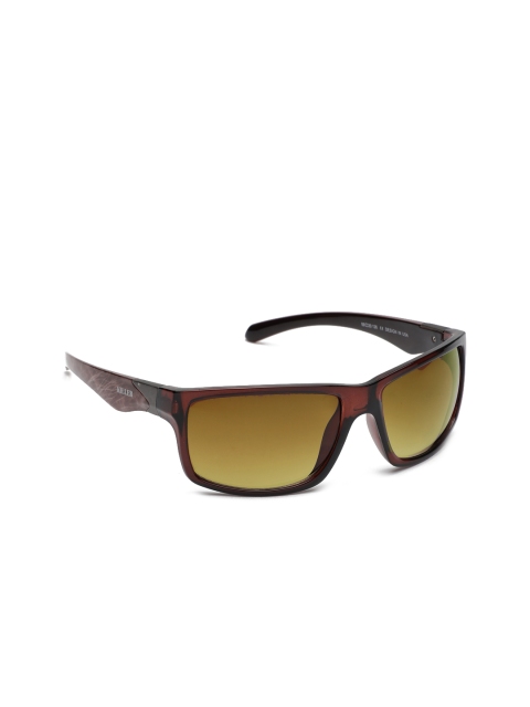 

Killer Unisex Rectangle Sunglasses KLN3027BFO, Brown