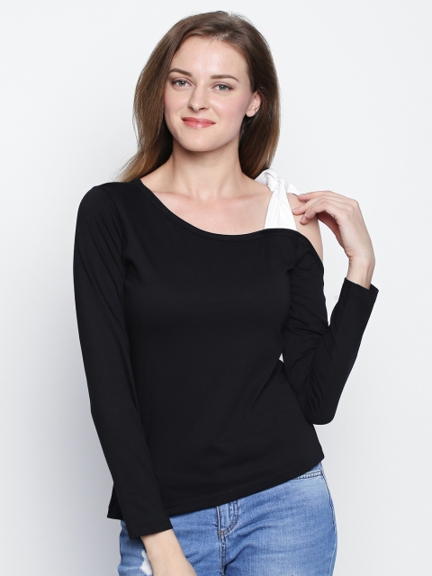 

The Dry State Women Black Solid Top