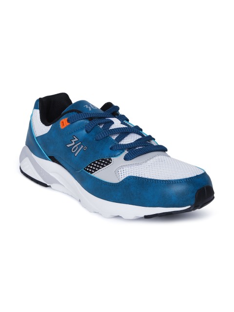 

361 Degree Men Blue Active Running Shoes