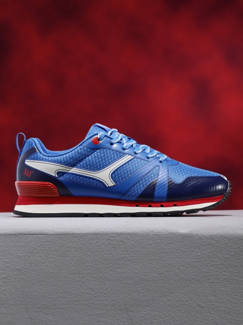 

361 Degree Men Blue Active Running Shoes