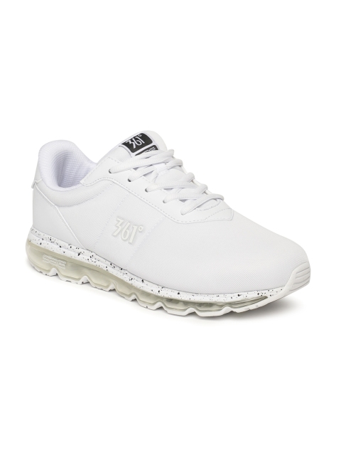 

361 Degree Women White Performance Running Shoes