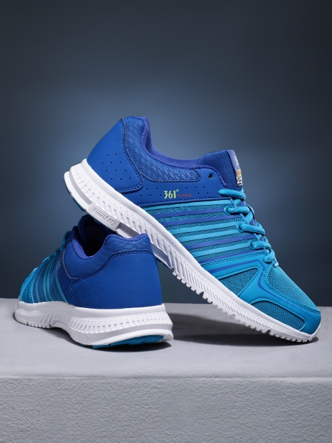 

361 Degree Men Blue Running Shoes