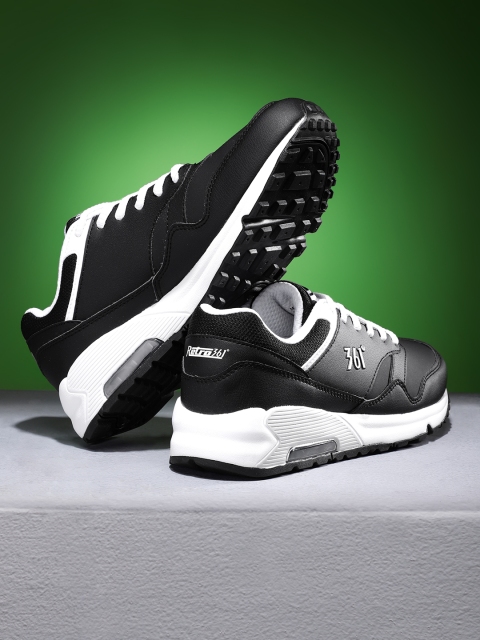 

361 Degree Men Black Active Running Shoes