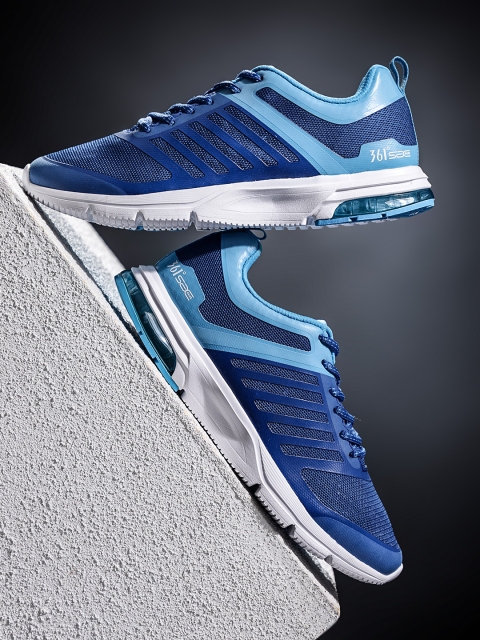 

361 Degree Men Blue Running Shoes