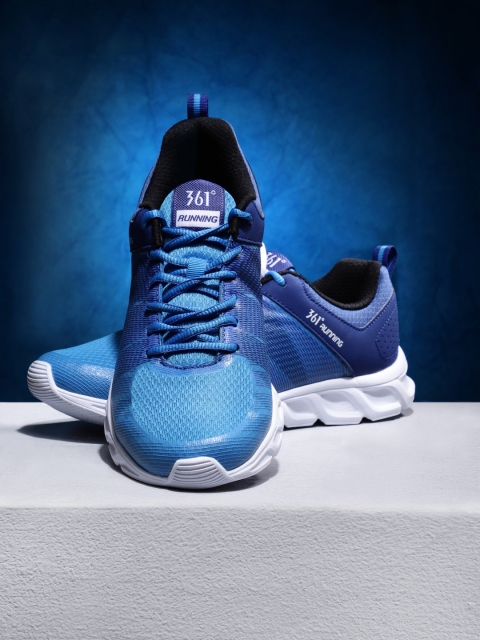 

361 Degree Men Blue Running Shoes
