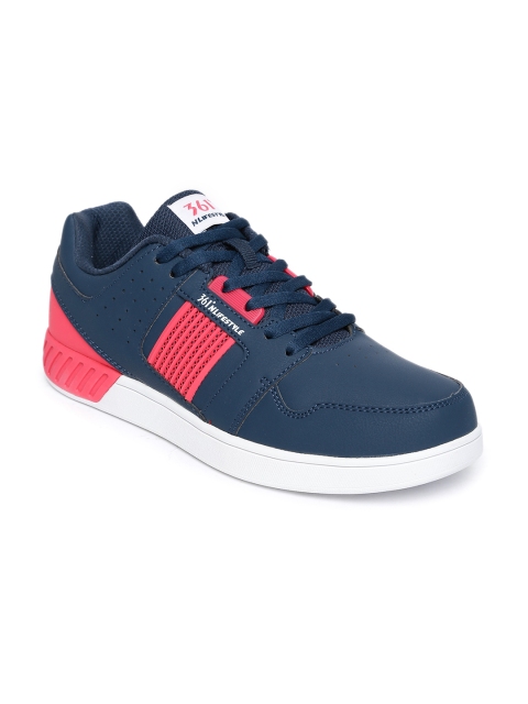 

361 Degree Women Blue Skateboarding Shoes