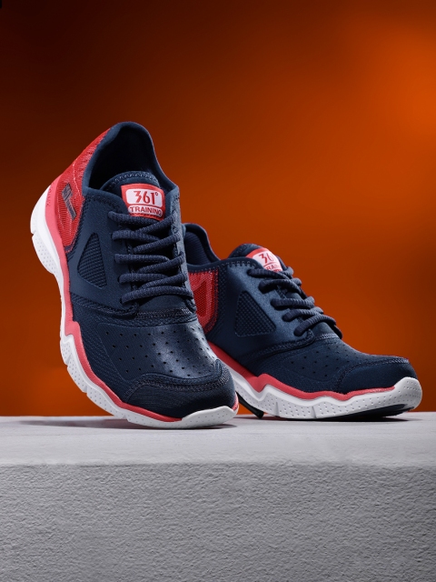 

361 Degree Men Navy Blue Training or Gym Shoes