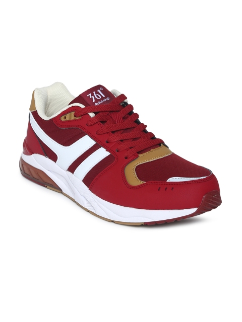 

361 Degree Men Red Active Running Shoes