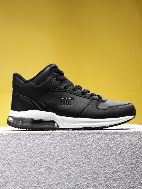 

361 Degree Men Black Active Running Shoes