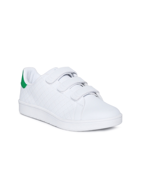 

361 Degree Women White Skateboarding Shoes