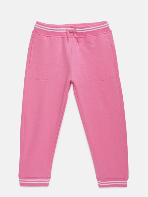 

Juniors by Lifestyle Girls Solid Pink Trackpants