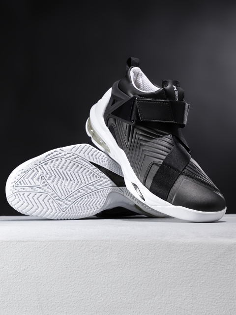 

361 Degree Men Black Professional Basketball Shoes
