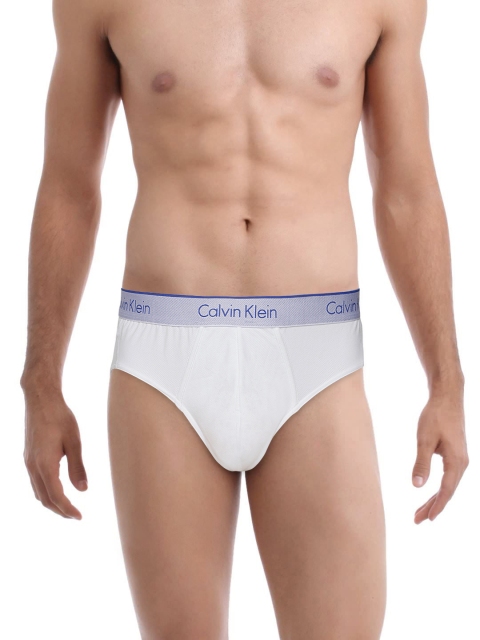 

Calvin Klein Innerwear Men White Briefs NB1004D100