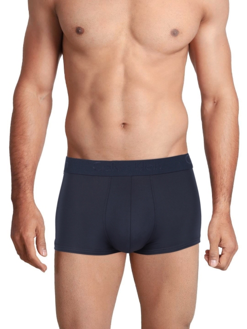 

Calvin Klein Innerwear Navy Blue Solid Trunk NU86688SB