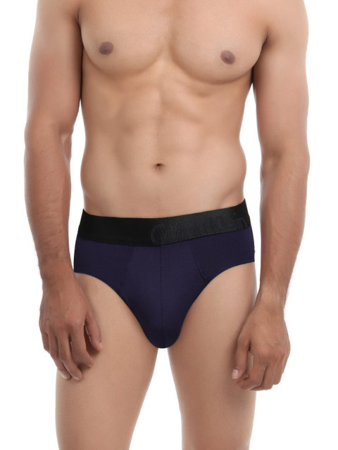 

Calvin Klein Innerwear Men Navy Blue Briefs NU8658LX5