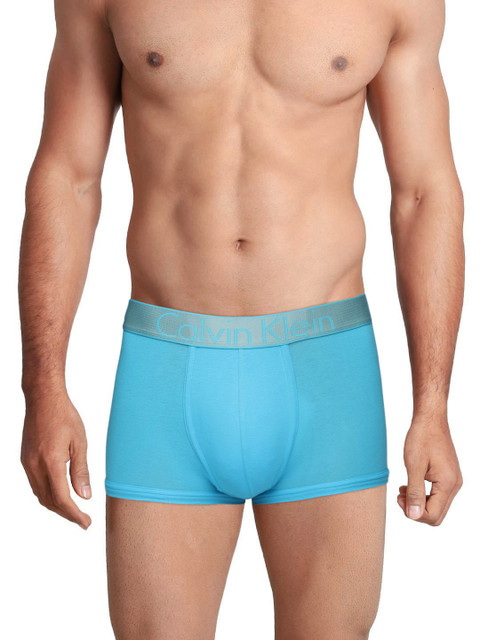 

Calvin Klein Underwear Men Blue Solid Trunk NB12984AJ