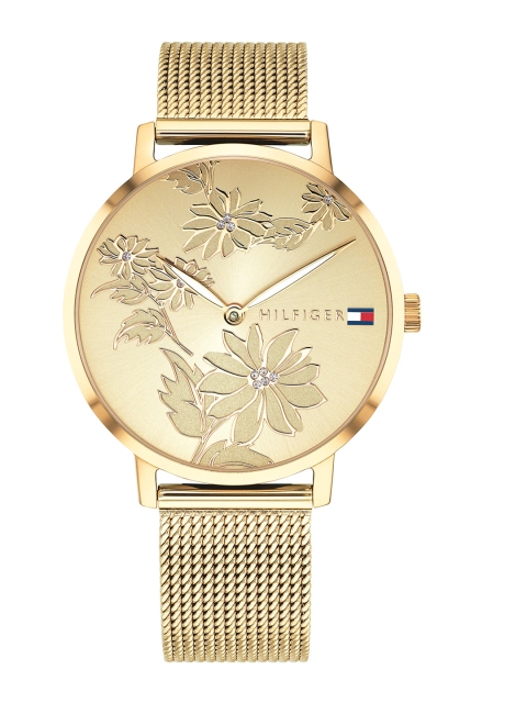 

Tommy Hilfiger Women Gold-Toned Analogue Watch