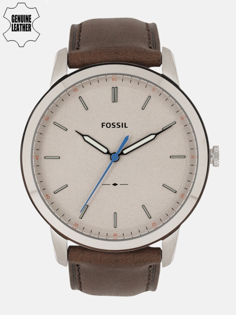 

Fossil Men Beige Analogue Watch FS5306I_OR