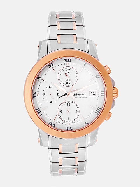 

SEIKO Women Off-White Analogue Watch SNDV68P1