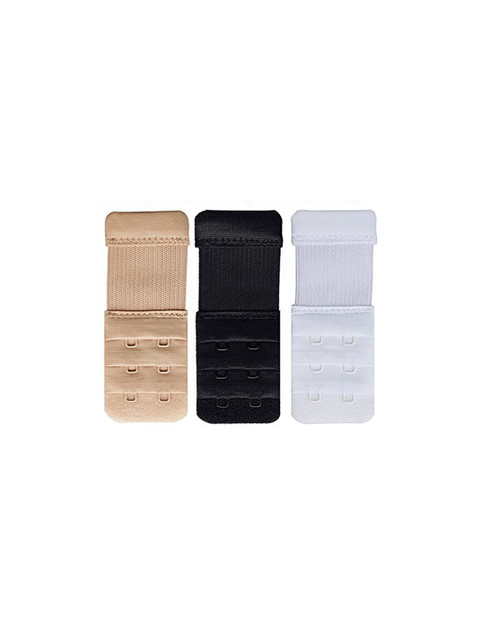 

Pink Flamingo Set of 3 Bra Extenders HC131, Black