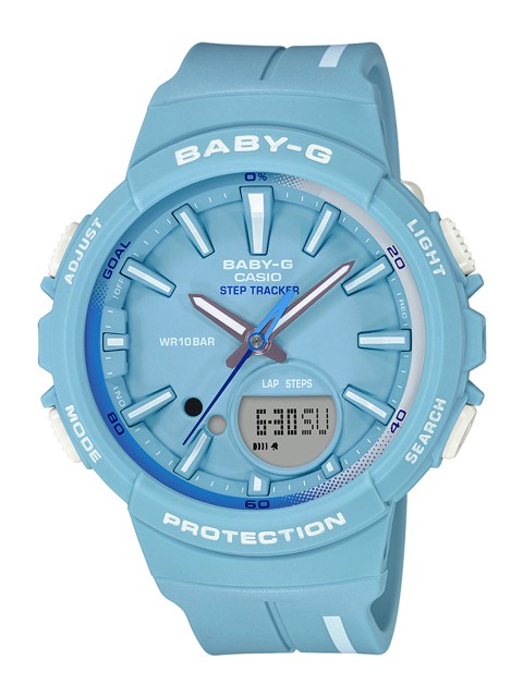 

CASIO Baby-G Women Blue Dial Athleisure Series Watch BGS-100RT-2ADR - BX106