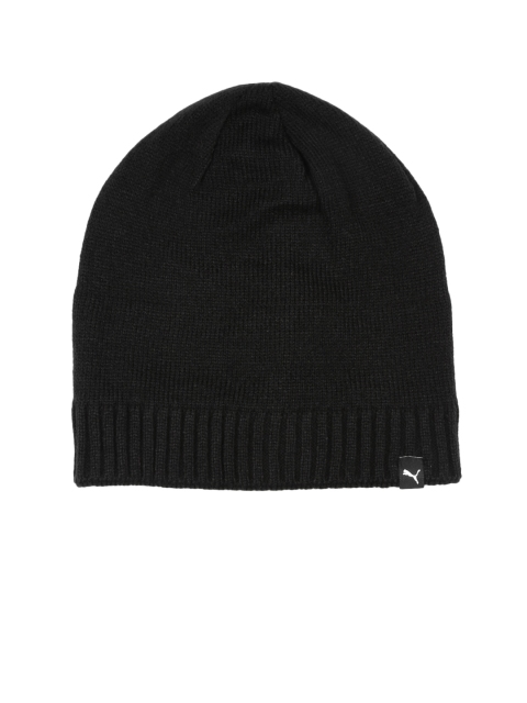 

Puma Unisex Black Solid Classic Beanie