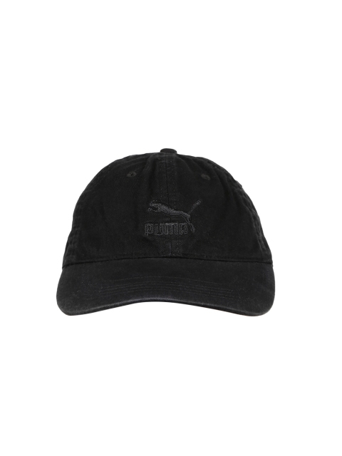 

Puma Unisex Black Solid Snapback Cap
