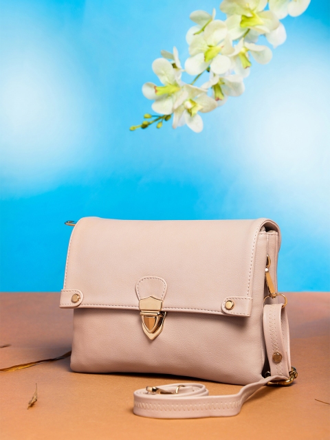 

Mast & Harbour Pink Solid Sling Bag