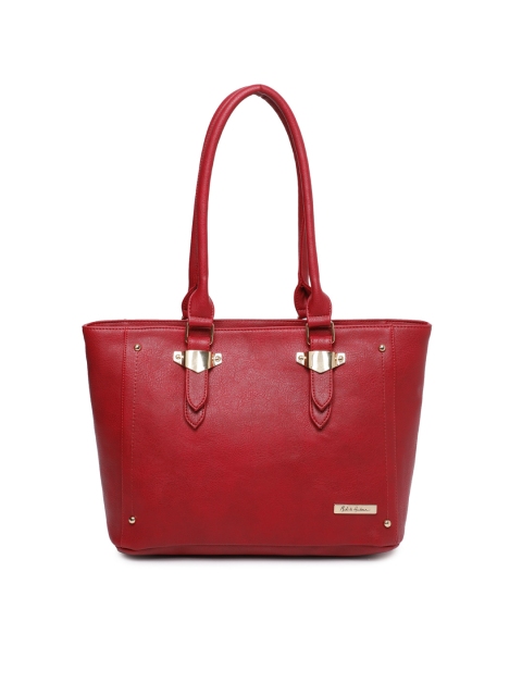 

Mast & Harbour Maroon Solid Shoulder Bag
