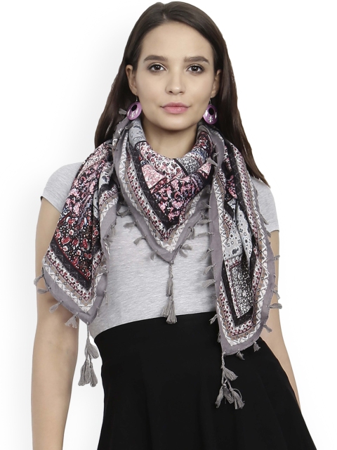 

FabSeasons Multicoloured Printed Scarf, Multi