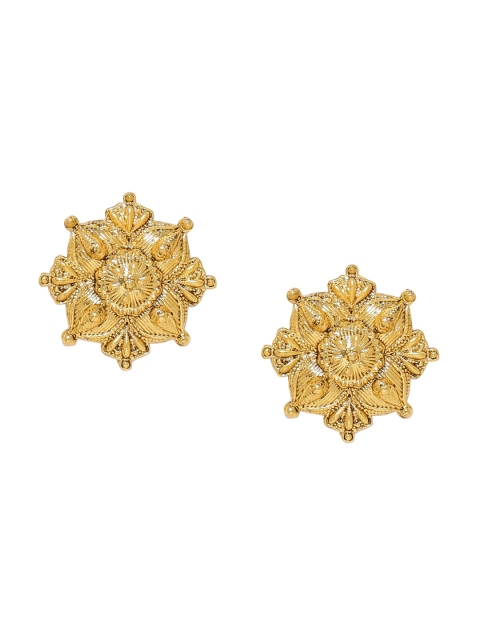 

Voylla Gold-Toned Contemporary Studs
