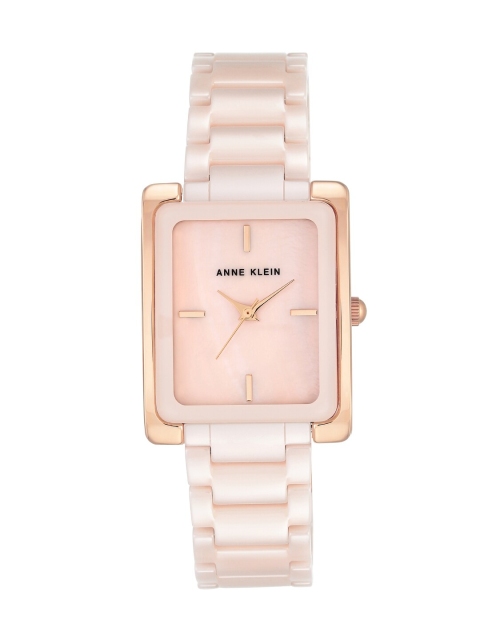 

ANNE KLEIN Women White & Pink Analogue Watch AK2952LPRG