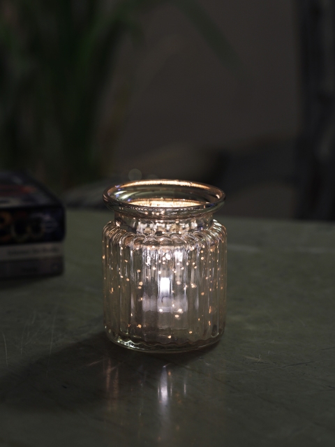 

HOME DECOR INDIA Set of 2 Candle Holder, Silver