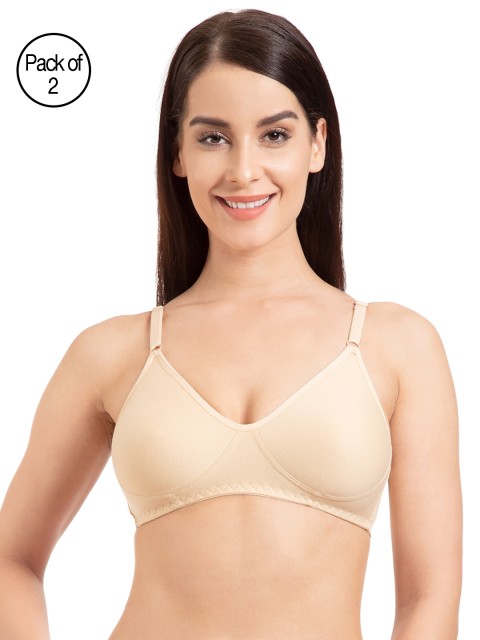 

Tweens Women Nude Coloured Pack of 2 T-Shirt Bras TW290