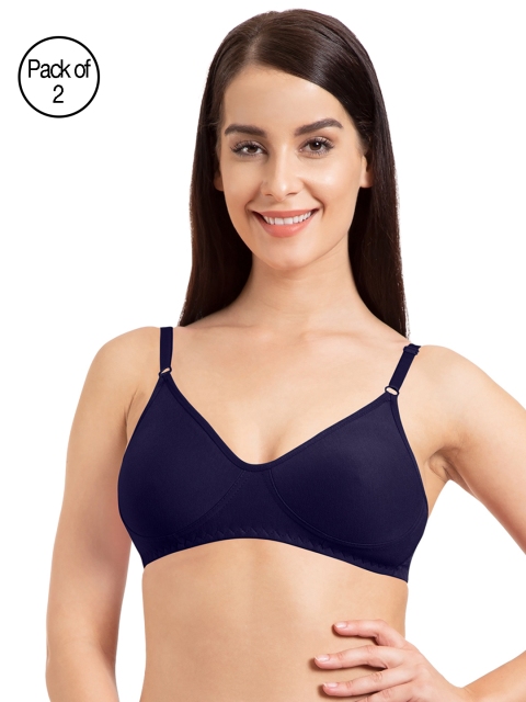 

Tweens Women Navy Blue Pack of 2 T-Shirt Bras TW290