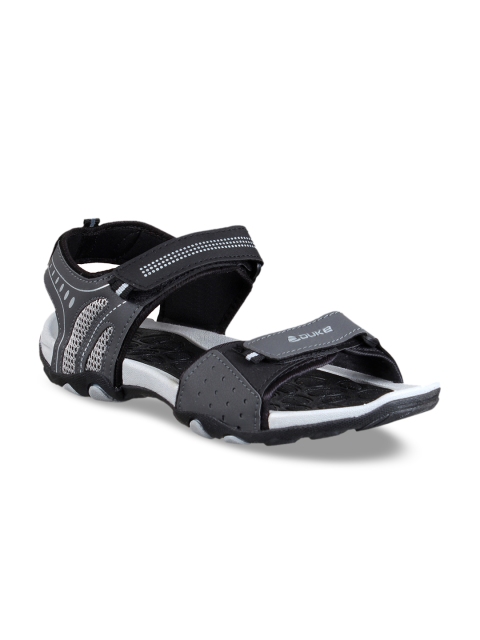 

Duke Men Grey Comfort Sandals